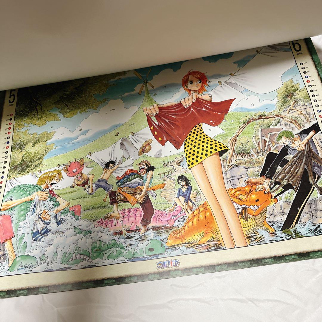 ONE PIECE コミックカレンダー 2005〜2008 4点セット