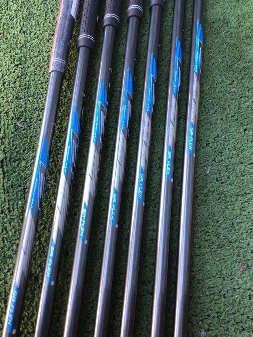 エンジョイゴルフ　　　美品！ミズノ BR−X アイアン 7本セット
