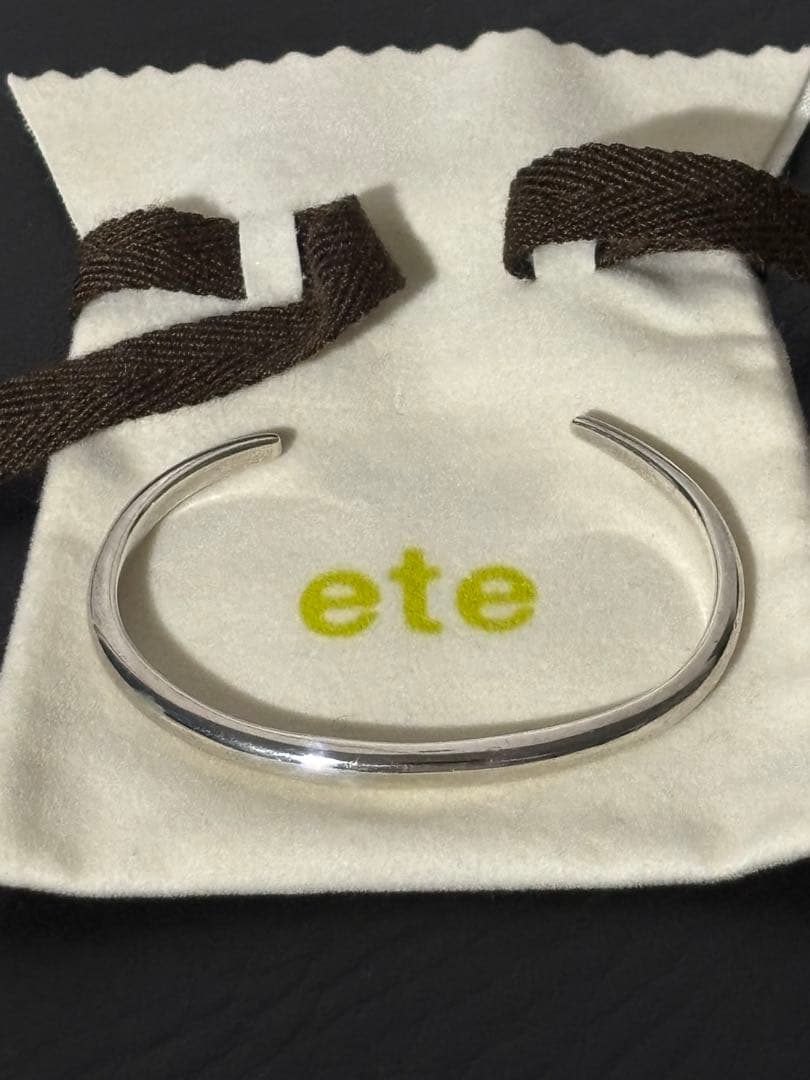 ete シルバーバングルSV925 エテ レディース 小物 美品