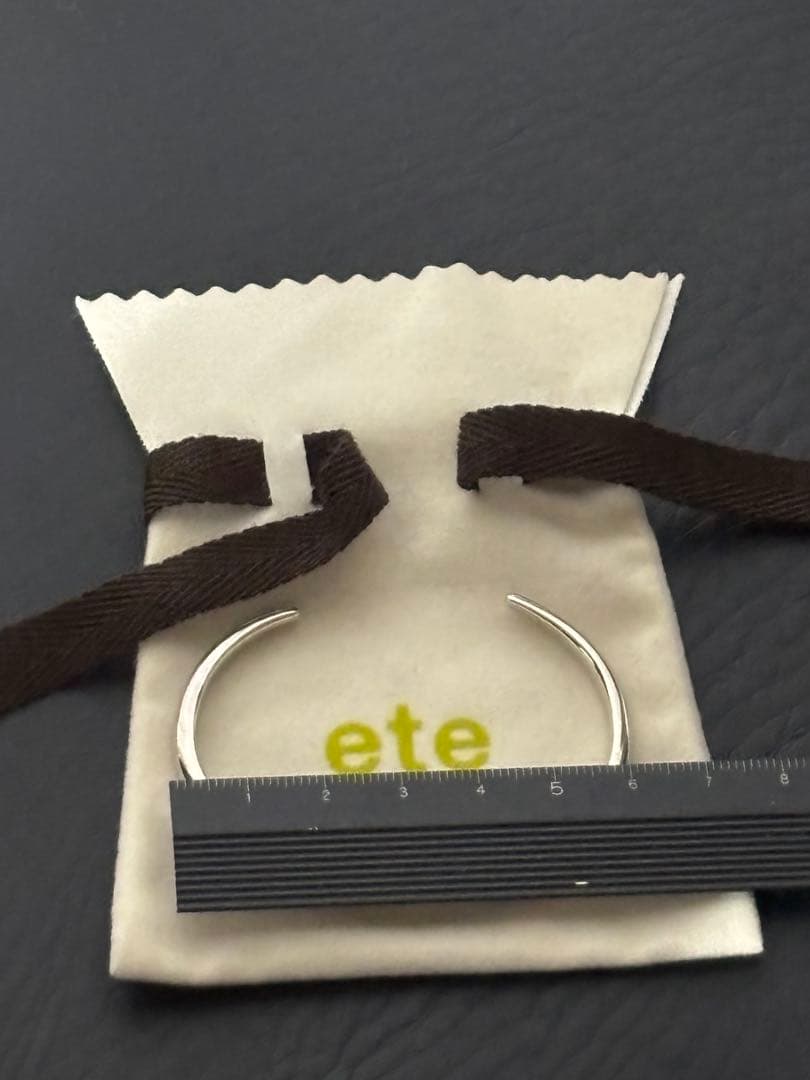 ete シルバーバングルSV925 エテ レディース 小物 美品