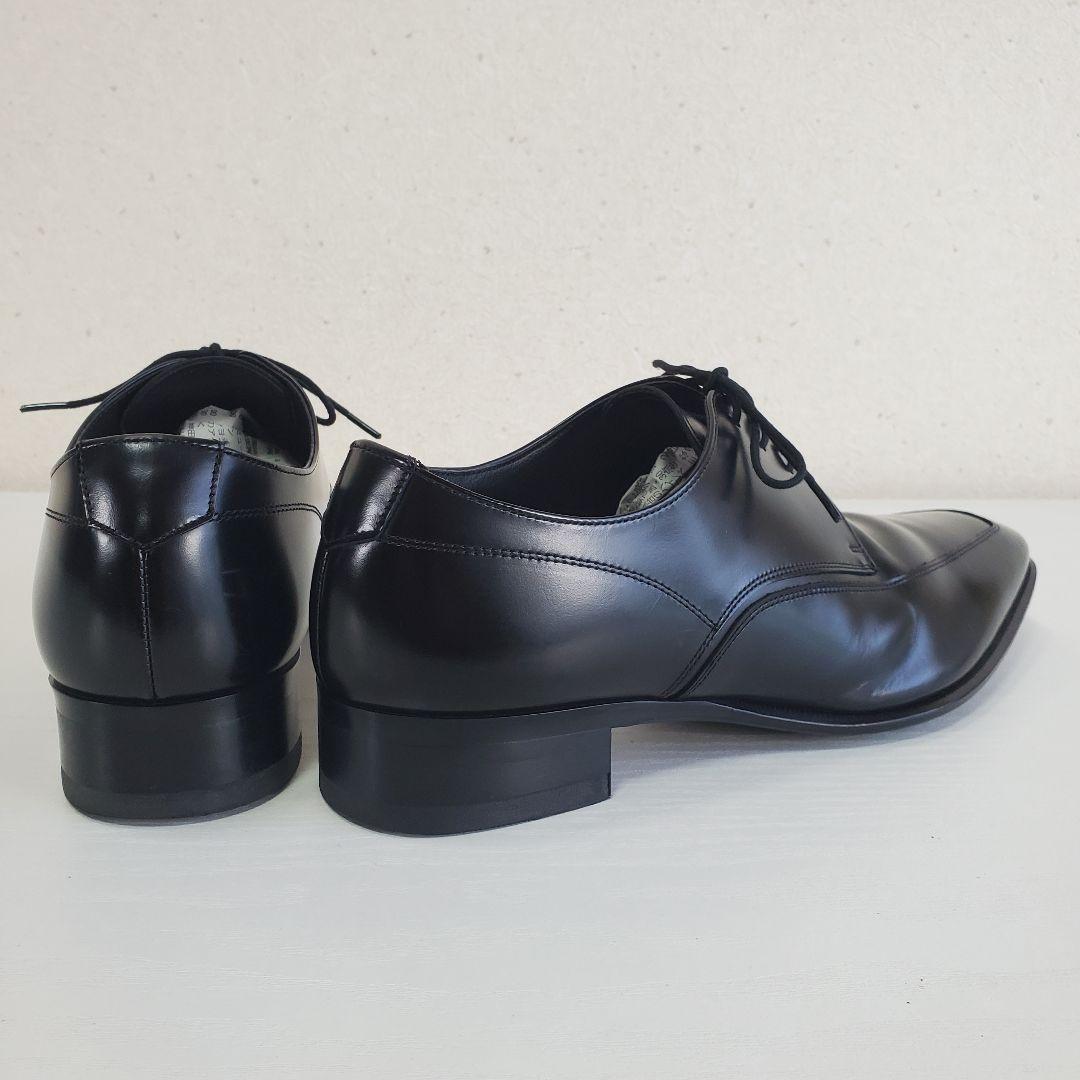 REGAL リーガル スクエアトゥ 本革レザーシューズ ビジネスシューズ黒 26