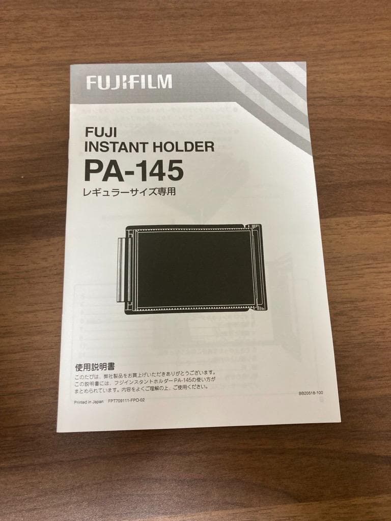 【未使用】 富士フイルム FUJIFILM インスタントホルダー PA-145