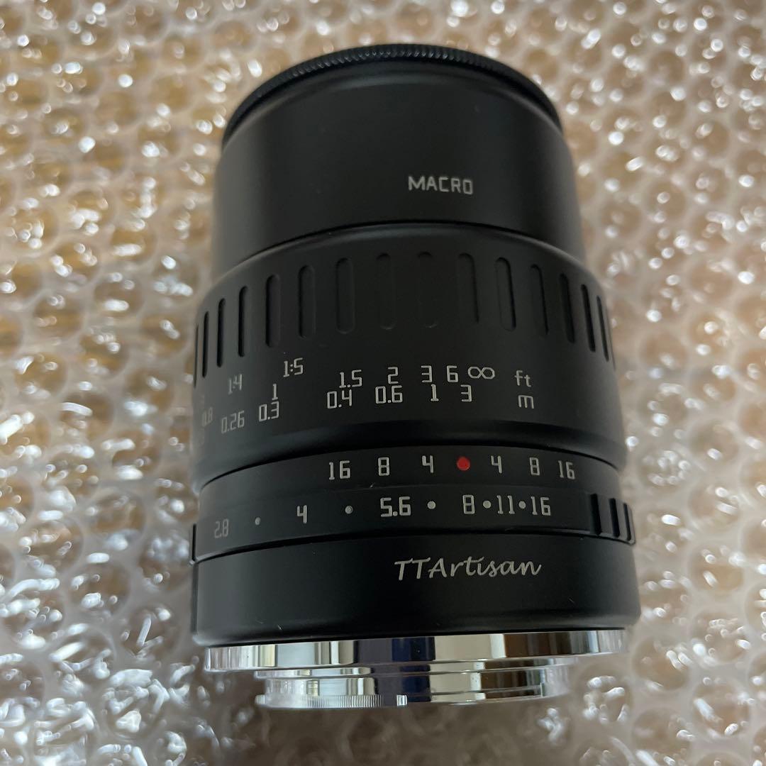 銘匠光学 TTArtisan 40/2.8 MACRO CフジフイルAXブラック
