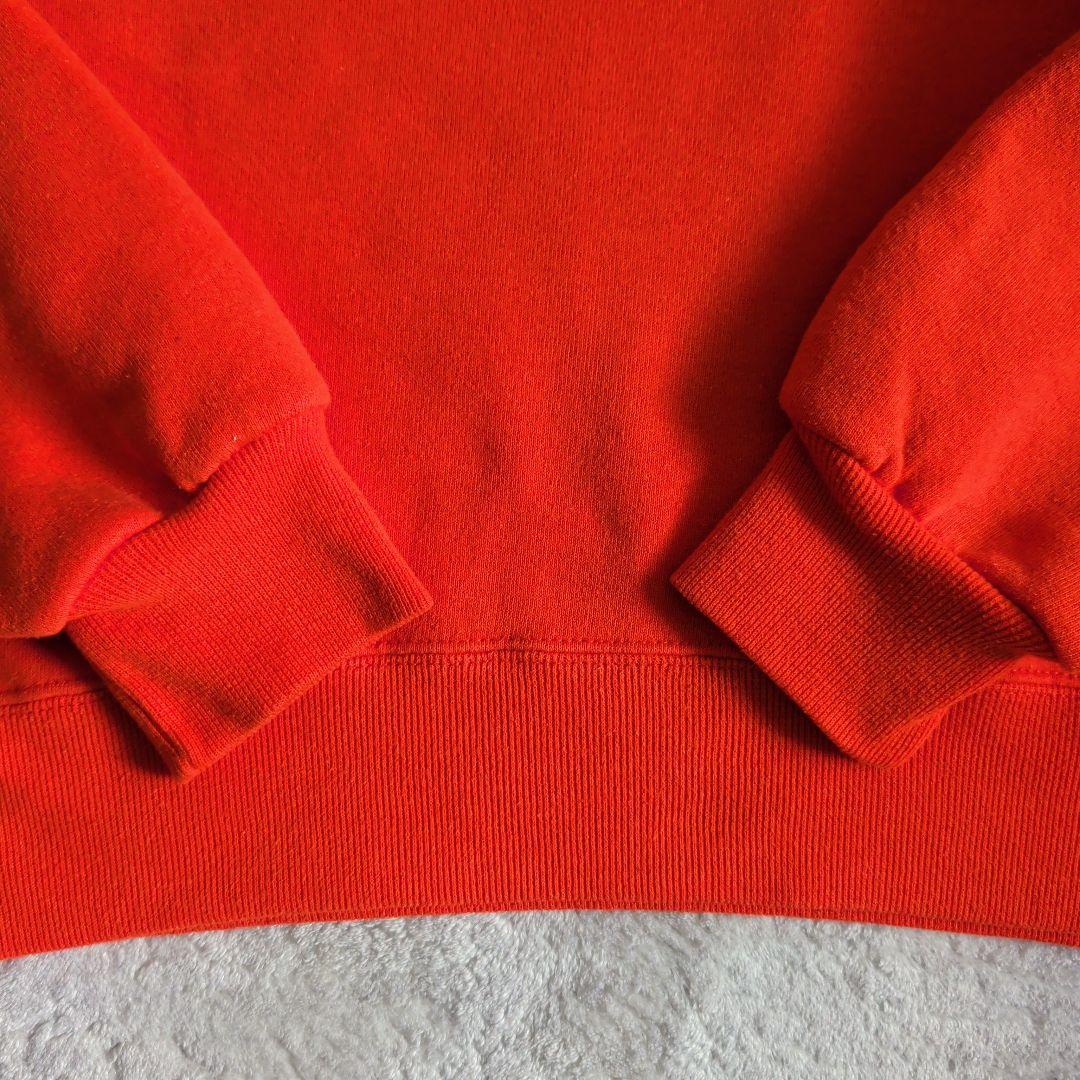 90s USA製 RUSSELL ATHLETIC 無地 スウェット オレンジ