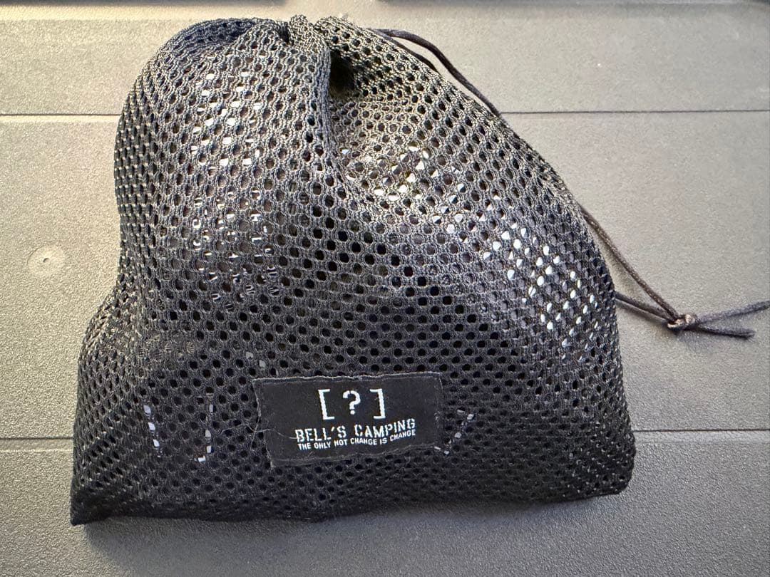 [＼] CAMPCORD 機能ガイロープ Bell's Camping ブラック