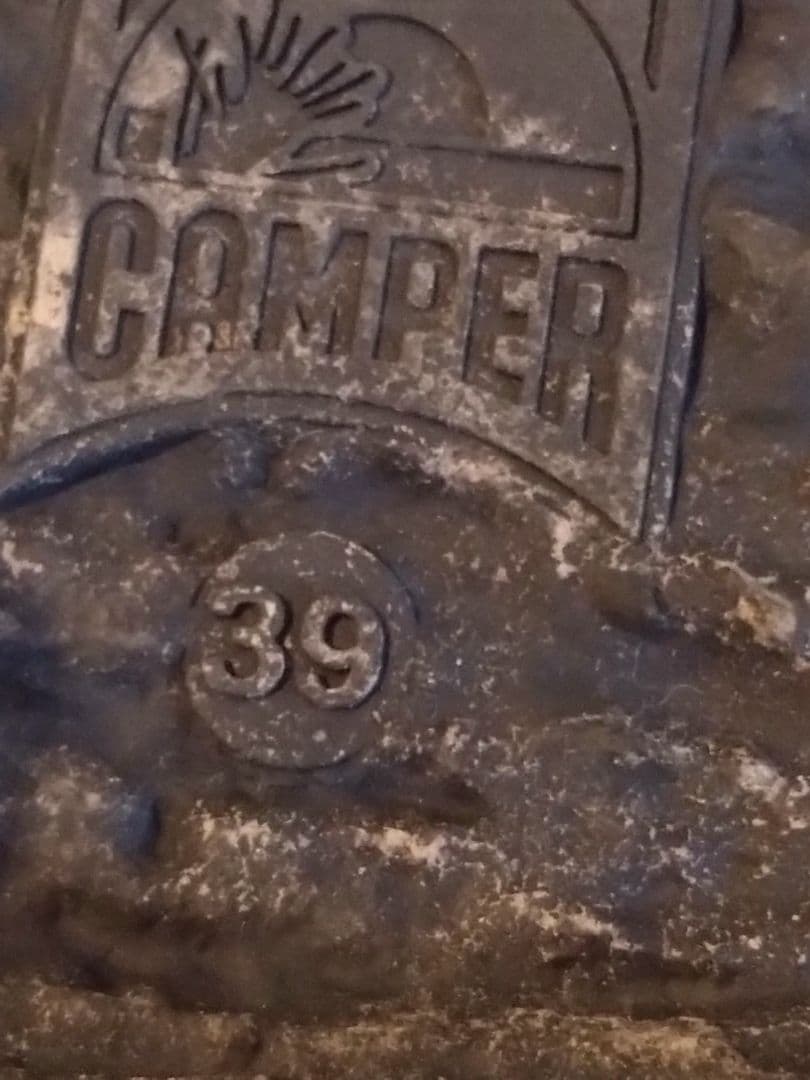 Camper サイドゴア ブーツ 黒 39 25