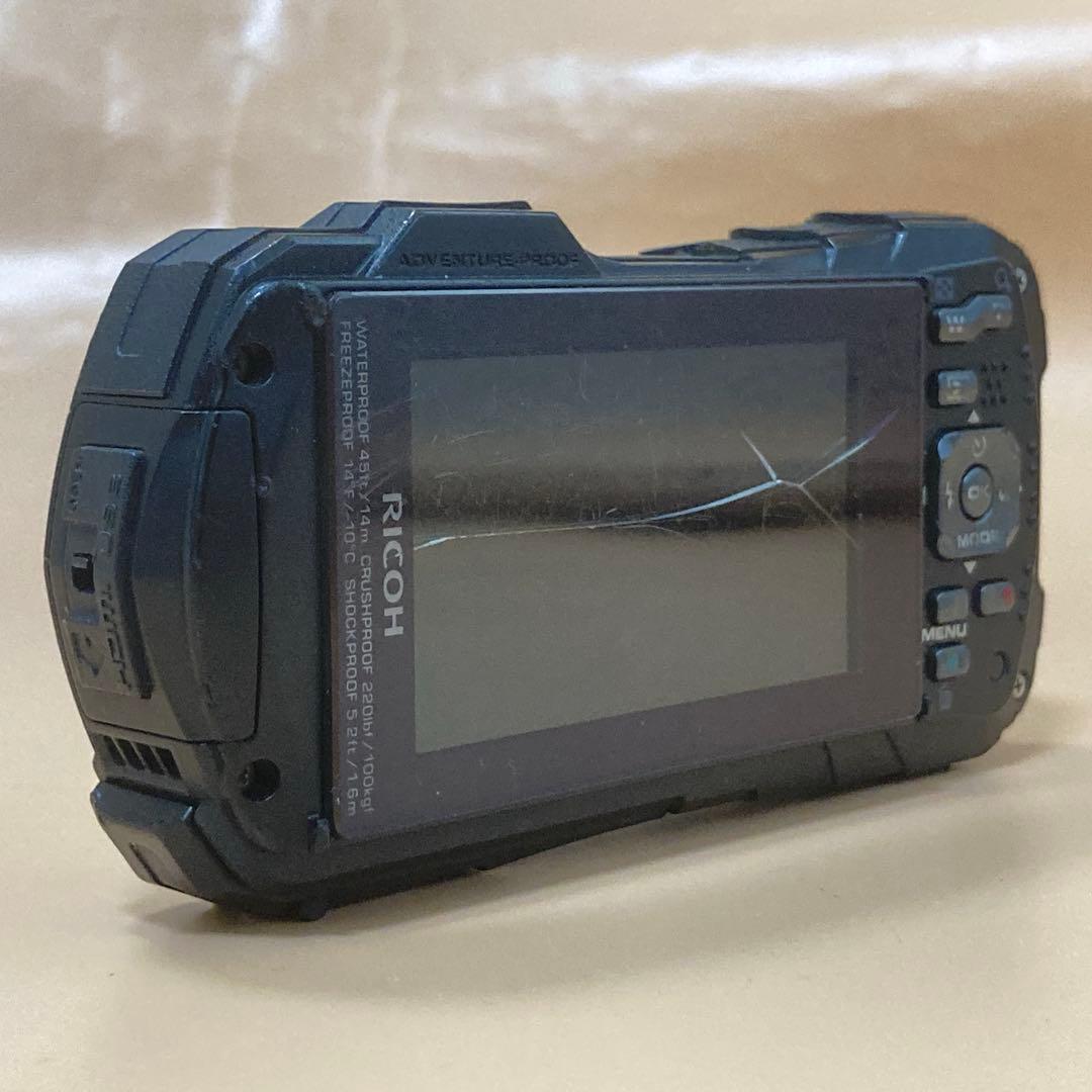 ◆SDカード付き◆RICOH WG-50 デジタルカメラ ブラック色