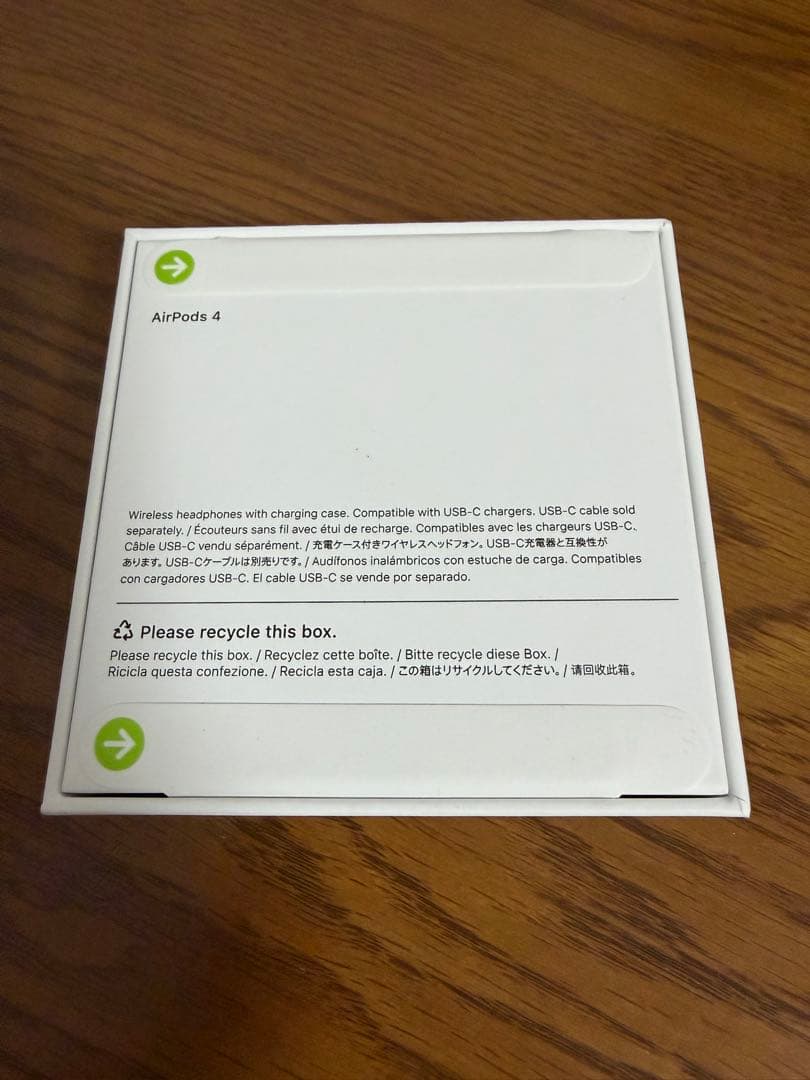 【新品未開封】AirPods 4 本体