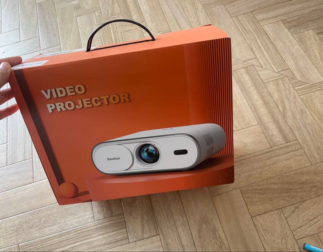 【新品・動作確認のみ】新型GoogleTV搭載 Sovboi プロジェクター
