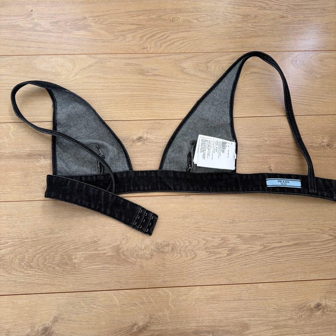 PRADA デニムブラトップ