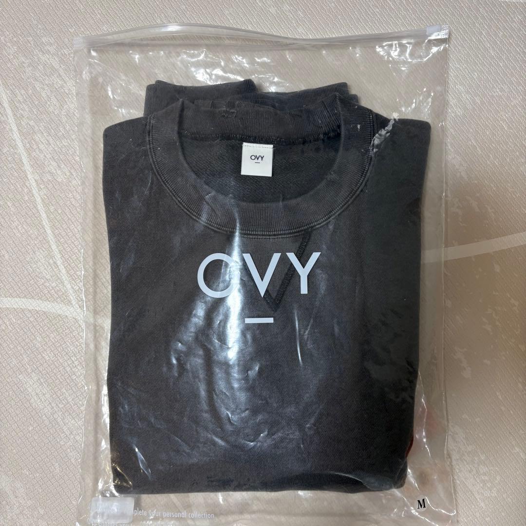 美品OVY Pigment Damage Crew Neck Sweat