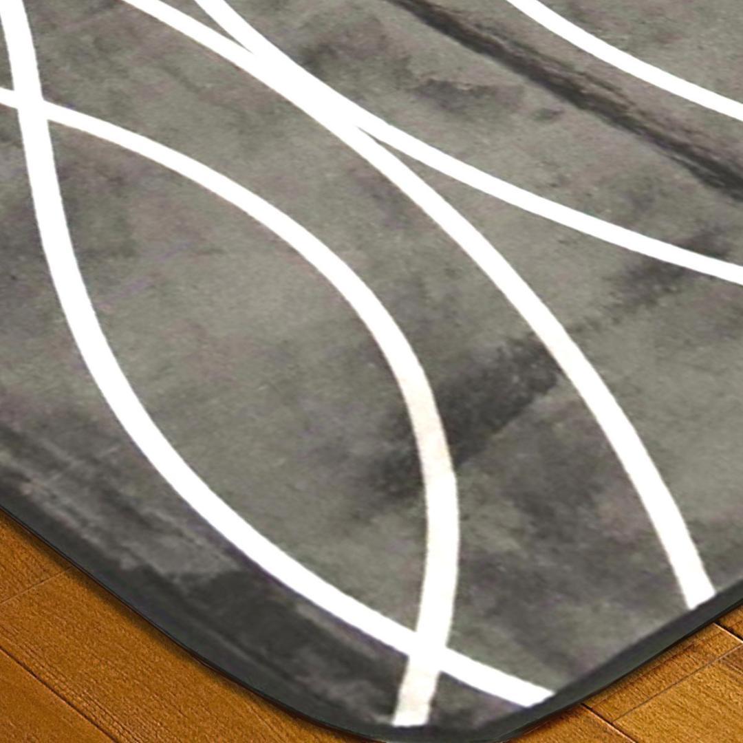 MORITA 電気カーペット 2畳用 ホットカーペットカバー付 グロウ ブラウン