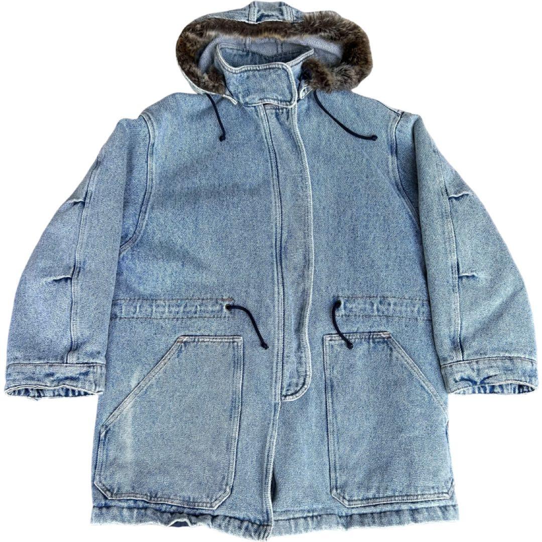 激レア ARMANI JEANS denim コート イタリア製 vintage