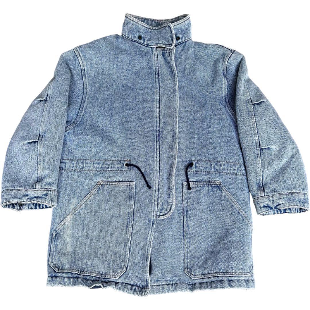 激レア ARMANI JEANS denim コート イタリア製 vintage