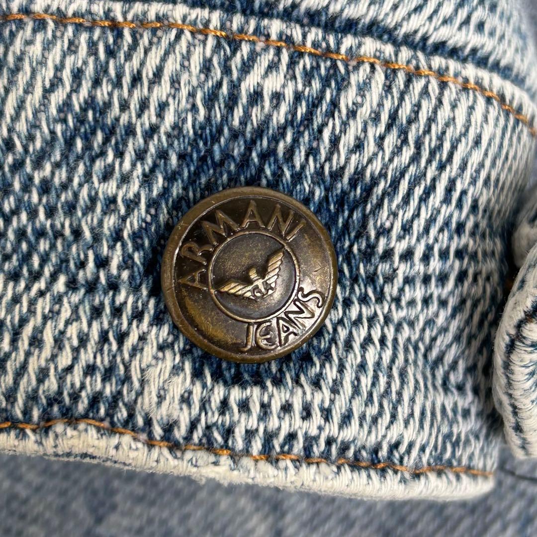 激レア ARMANI JEANS denim コート イタリア製 vintage