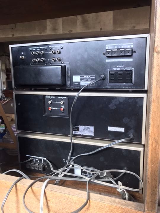 休日限定！希少　SONY TA-615 動作確認済み