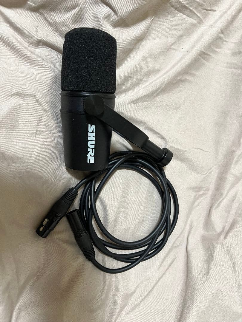 SHURE シュア MV7X ポッドキャストマイクロホン（MV7X-J）