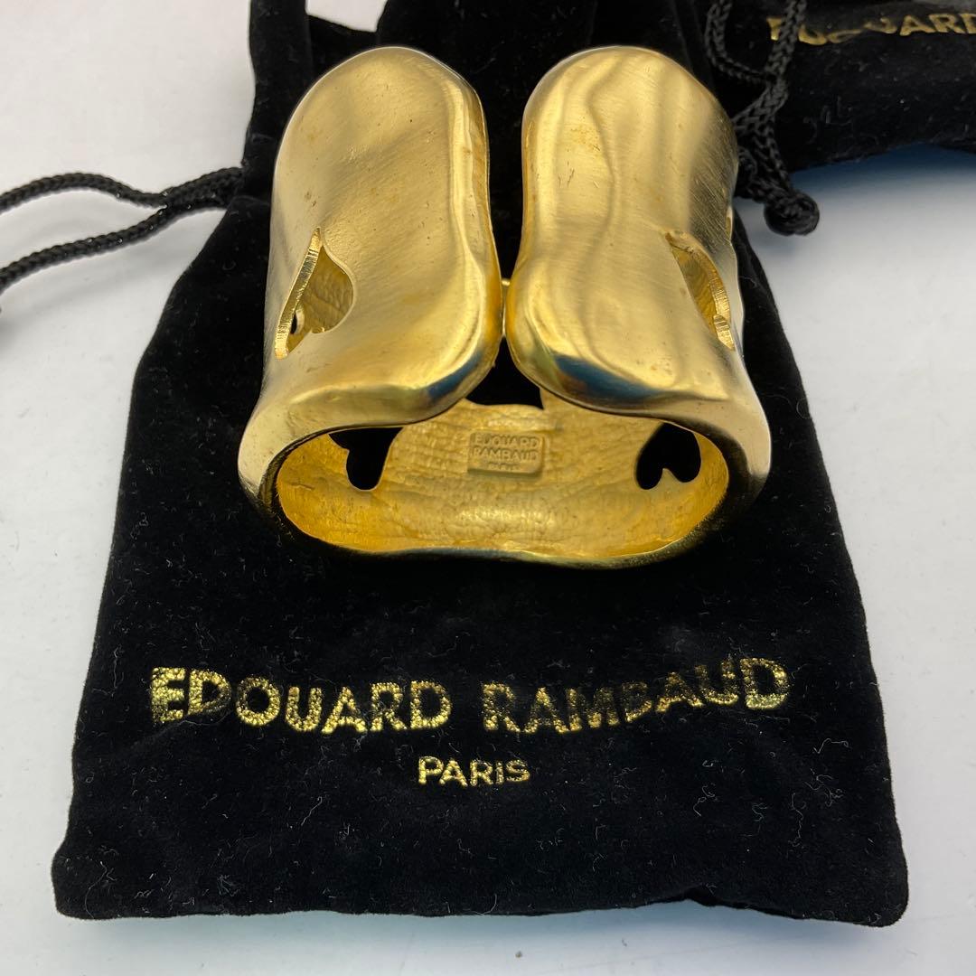Edouard Rambaud エデュアールランボー　ゴールドハート　バングル
