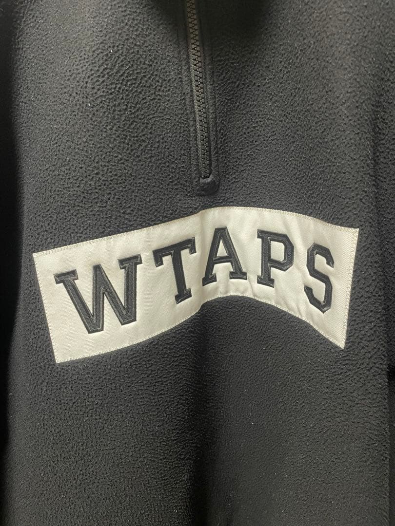 WTAPS ハーフジップシャツ BLACK Lサイズ DECENDANT