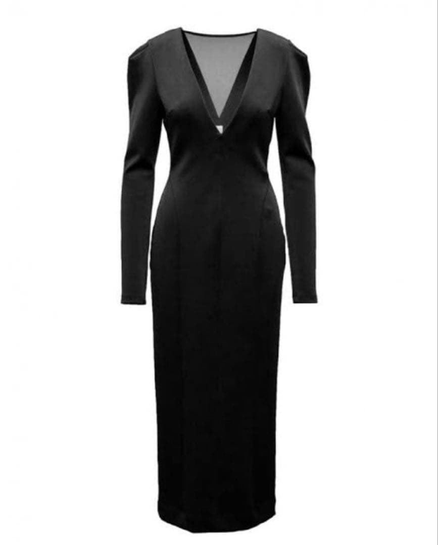 p*u様 【最安値】FETICO stretch jersey midi dre