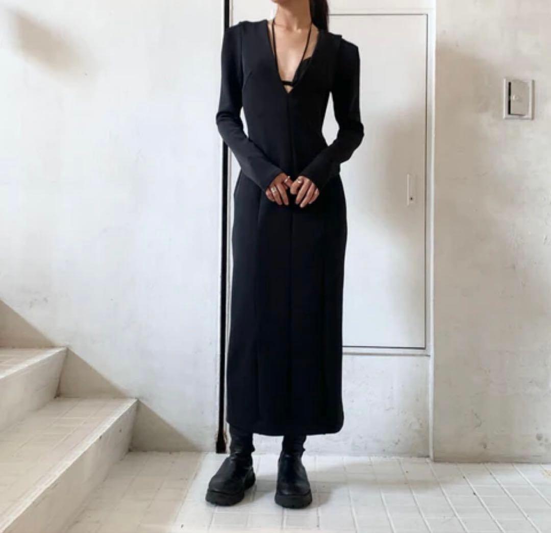 p*u様 【最安値】FETICO stretch jersey midi dre