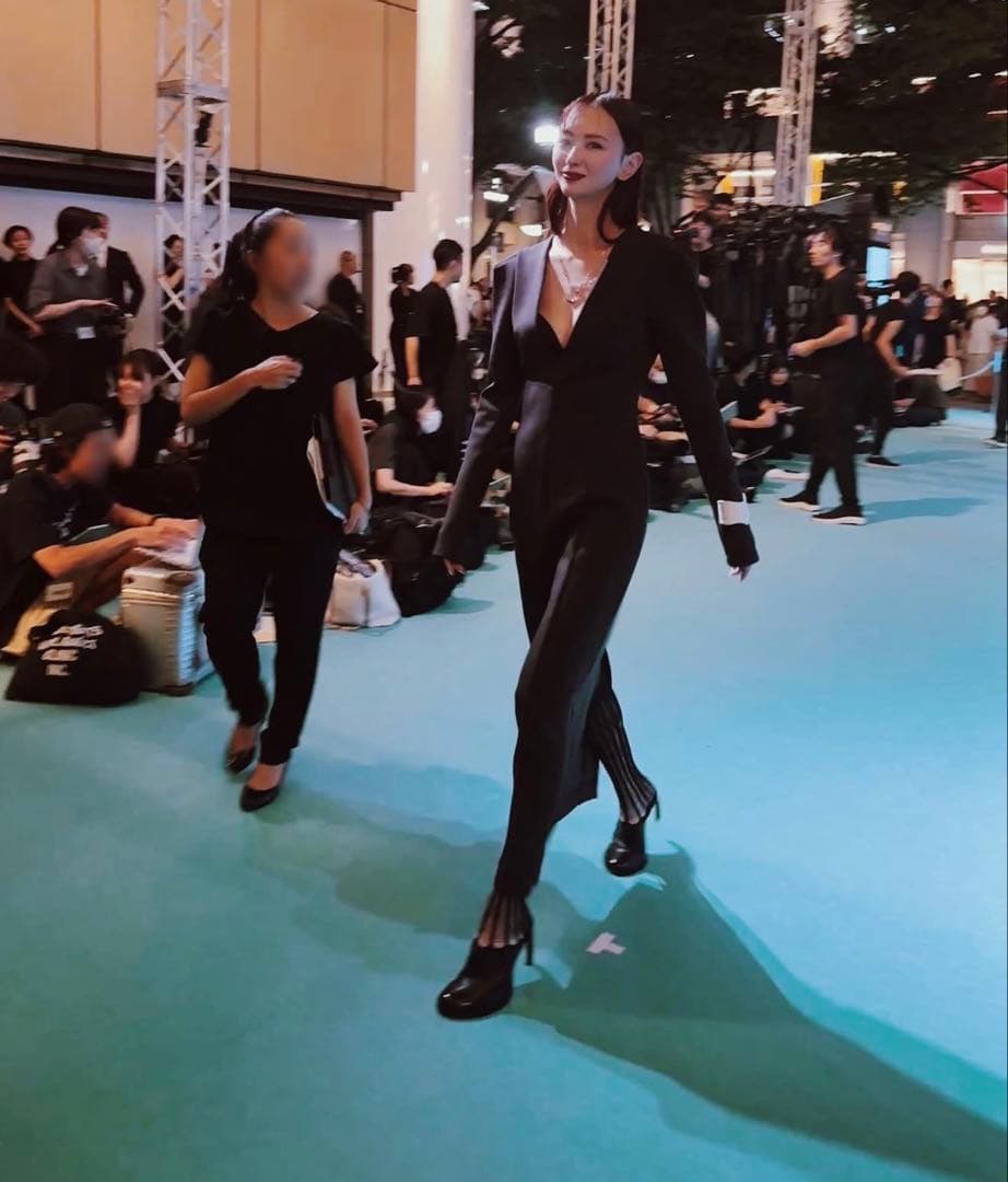 p*u様 【最安値】FETICO stretch jersey midi dre