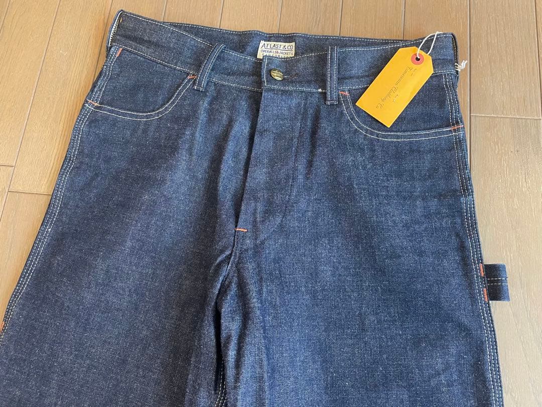 W30 At last&co 149 ペインターパンツデニム　カバーオール