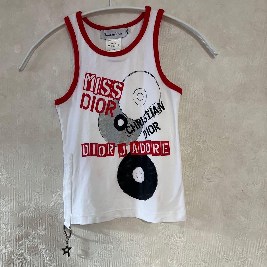激レア Christian Dior ガリアーノ期 kids　タンクトップ