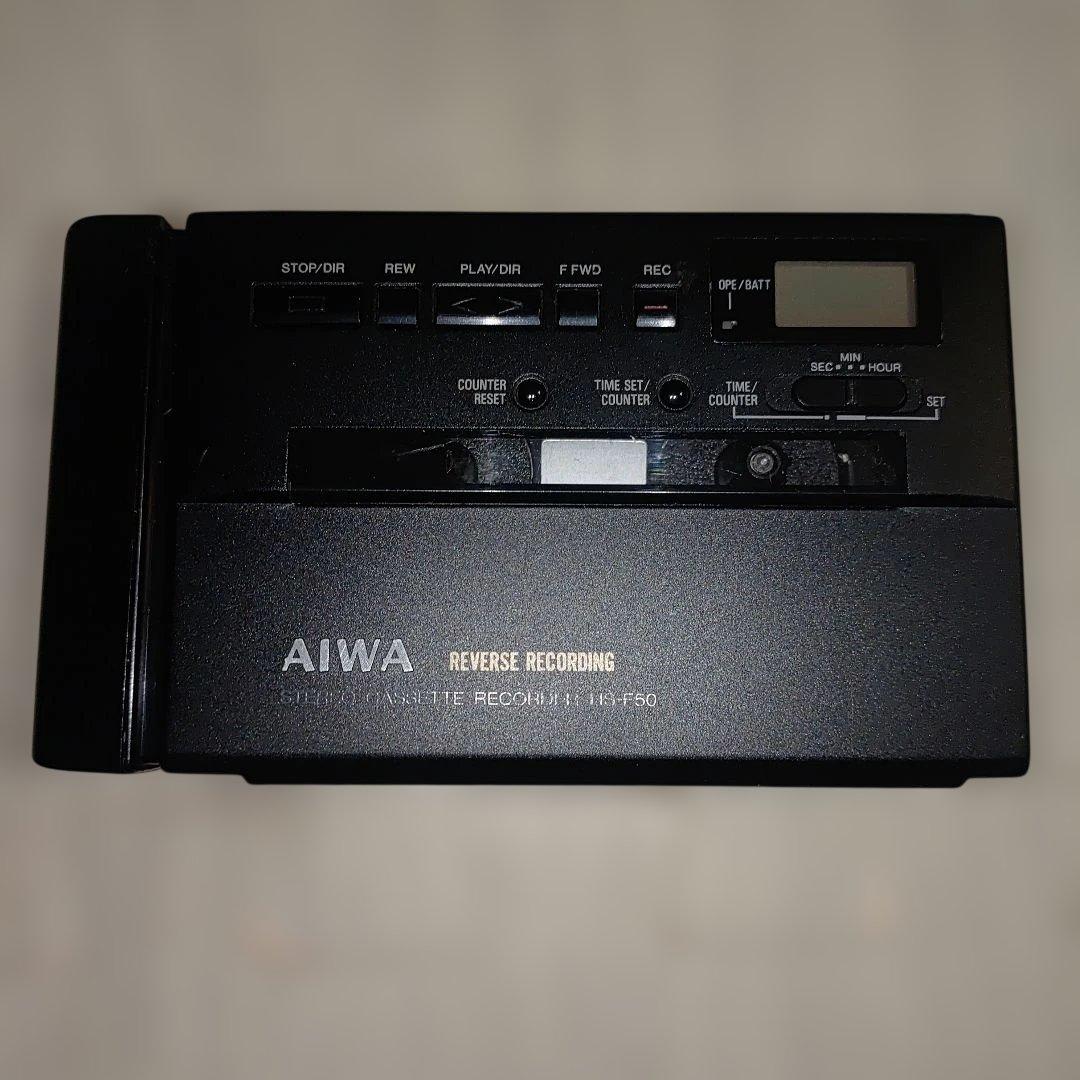AIWA カセットプレーヤー HS-F50 ジャンク品