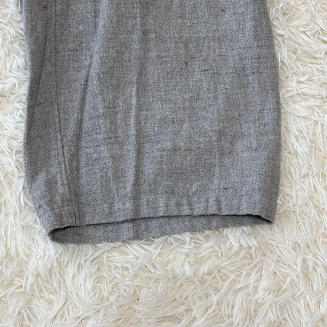 アーツアンドサイエンス サルエルパンツ 2 コットン リネン グレー