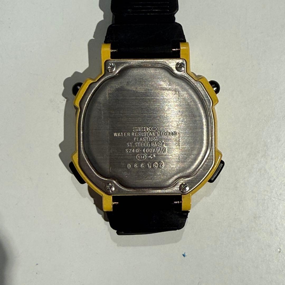 SEIKO SPORTS SBBQ005 デジタル腕時計パルスメーター