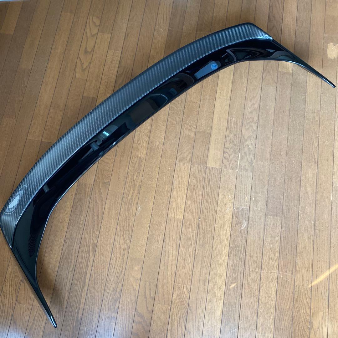 シビックタイプR FL5 BLITZリアガーニースポイラー+純正リアスポイラー