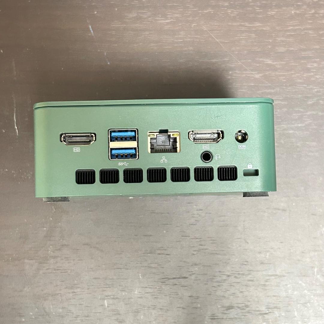 intel N100 ミニpc nucbox g3 8gb windows11