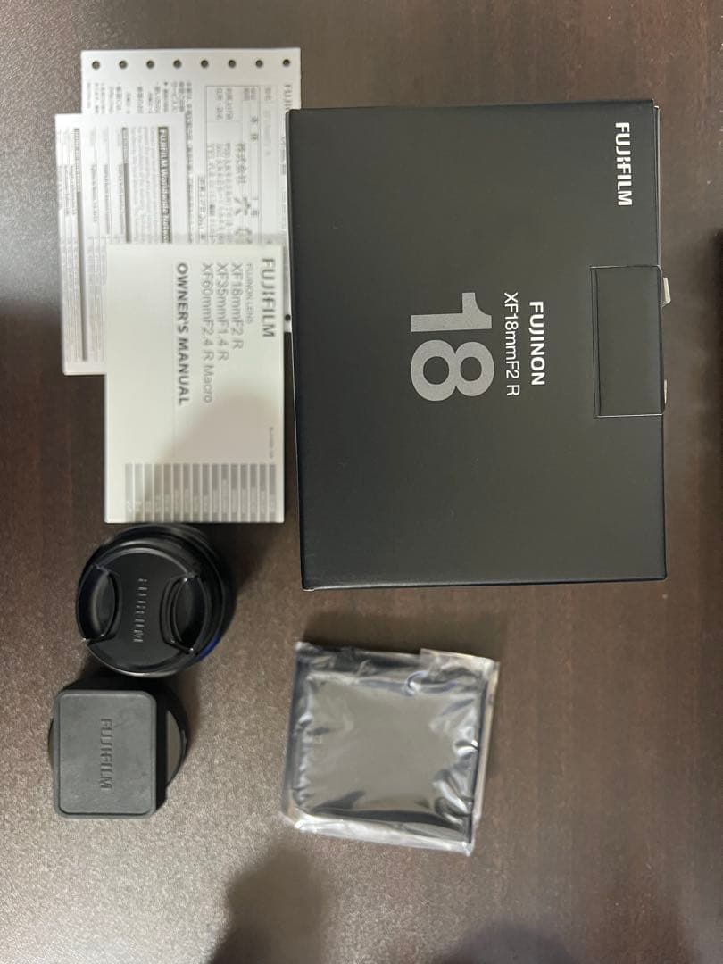 FUJIFILM XF18mmF2 R レンズ 本体