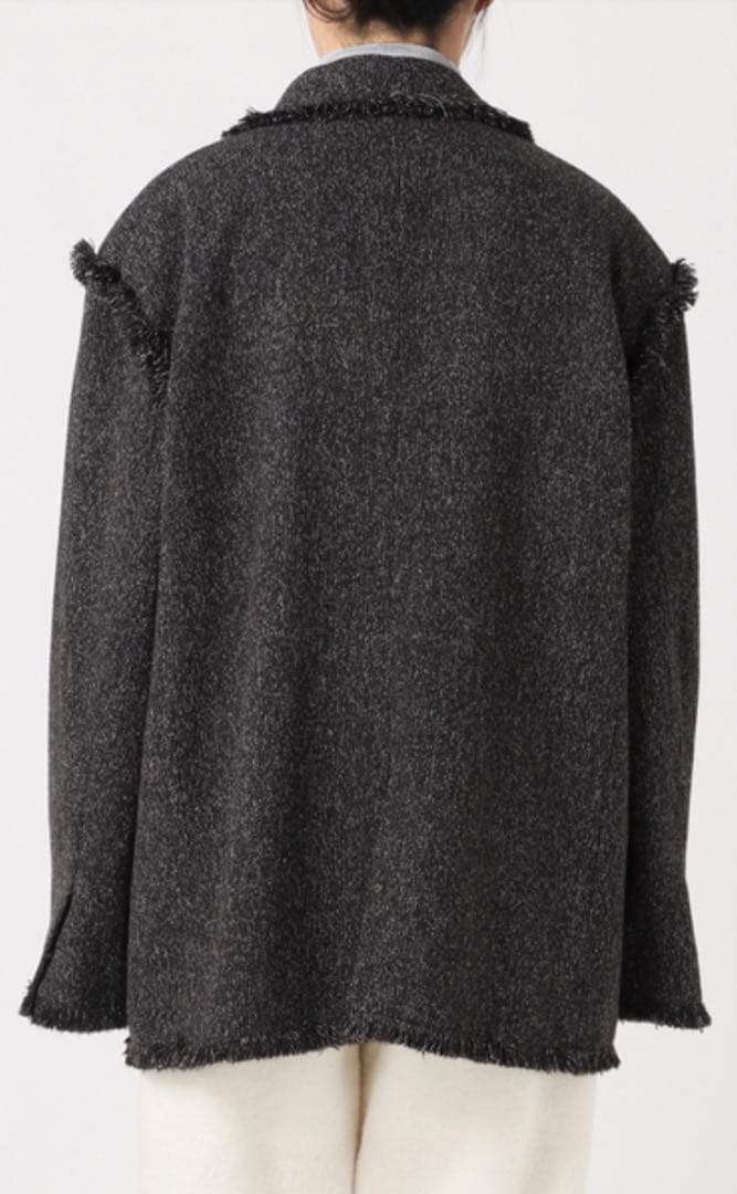 ジャケット・アウター CITYSHOP FRINGE TWEED JACKET / 36