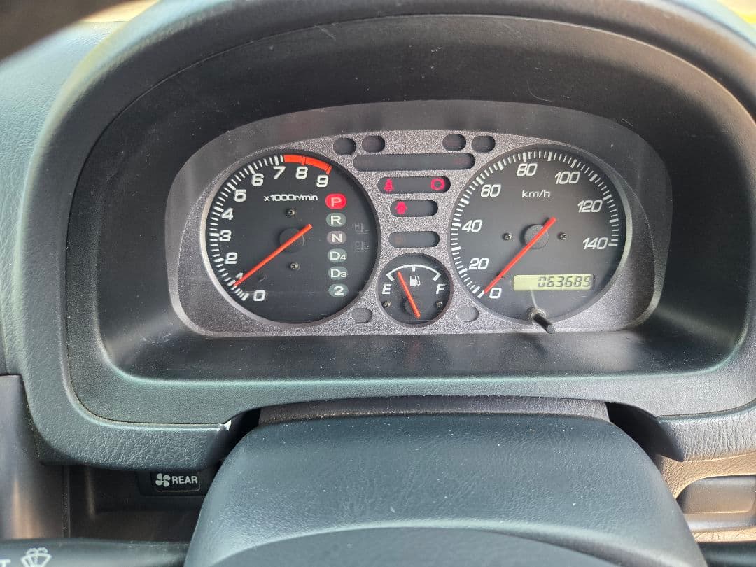 ホンダ.バモスホビオ.Lタイプ4WD 実質ワンオーナ、距離少なめ