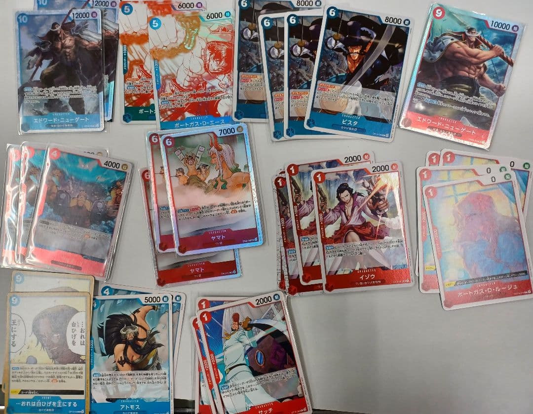 ワンピースカード　赤青エースデッキ