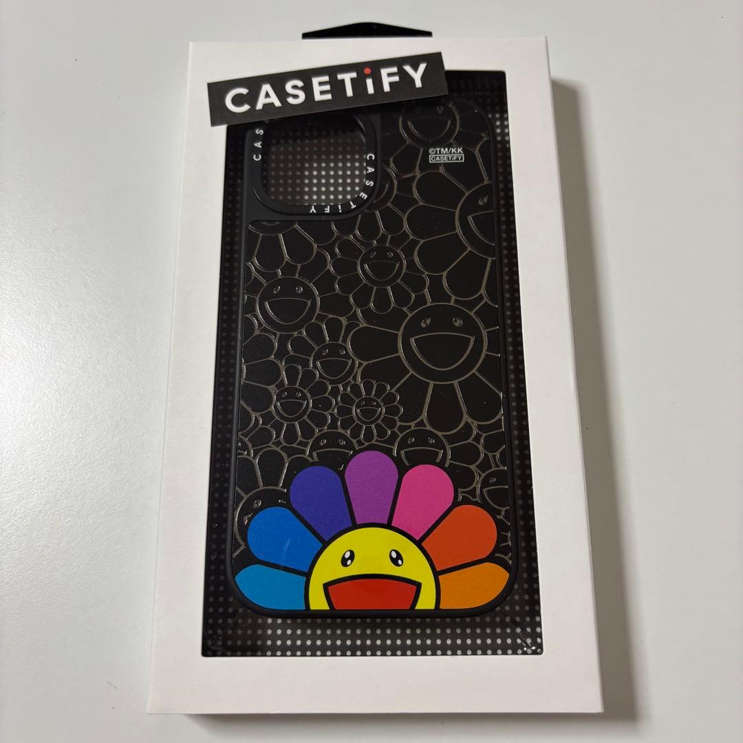美品 ケースティファイ iPhone15pro 村上隆 CASETIFY スマホ