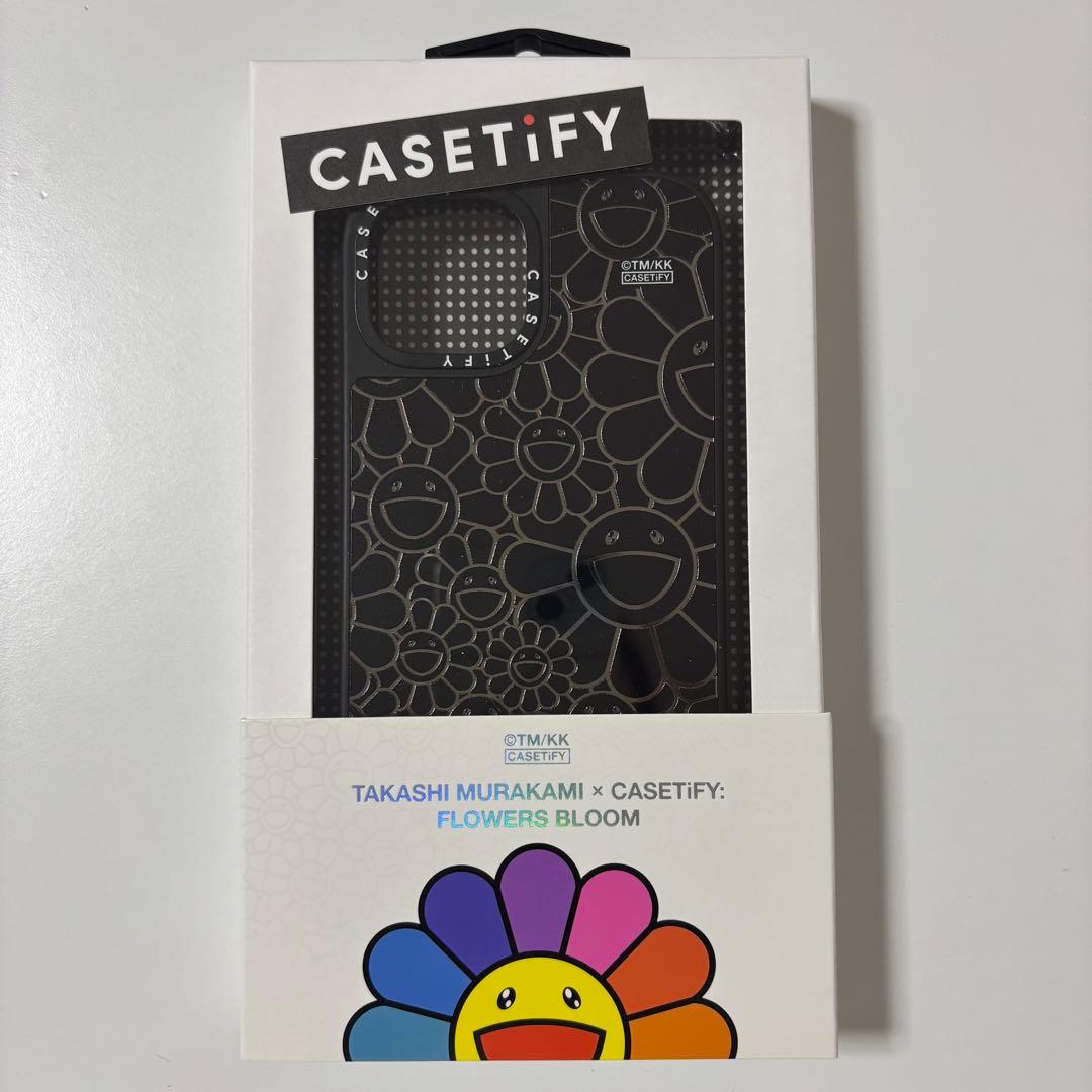 美品 ケースティファイ iPhone15pro 村上隆 CASETIFY スマホ