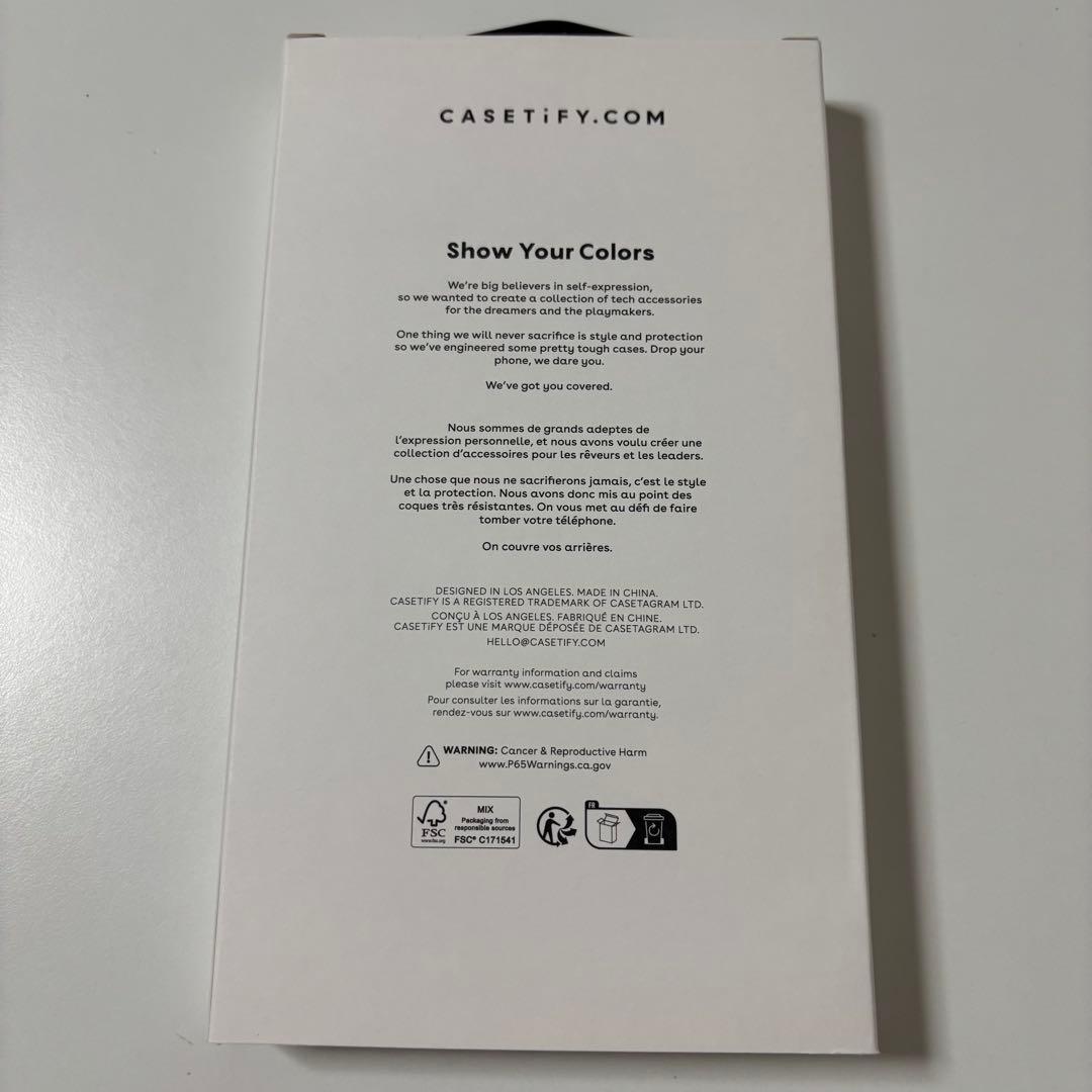 美品 ケースティファイ iPhone15pro 村上隆 CASETIFY スマホ