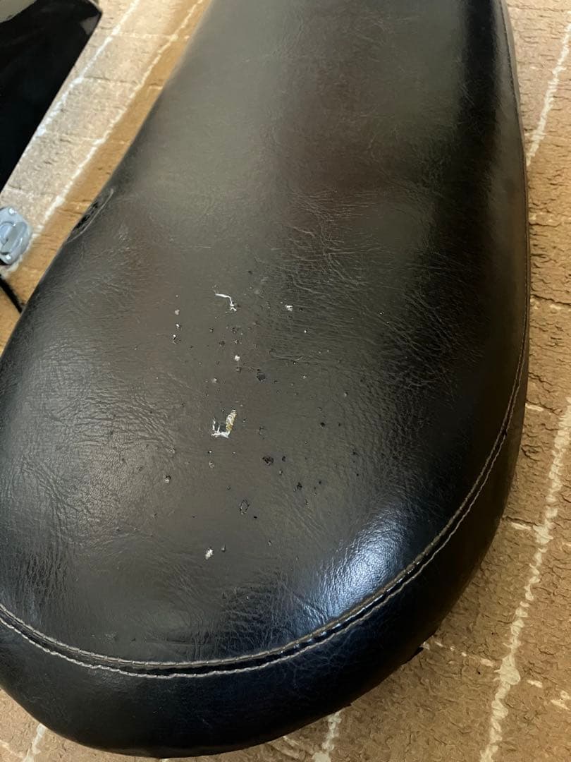 sr400 タンク　GOODS FRPタンク　ステッカー