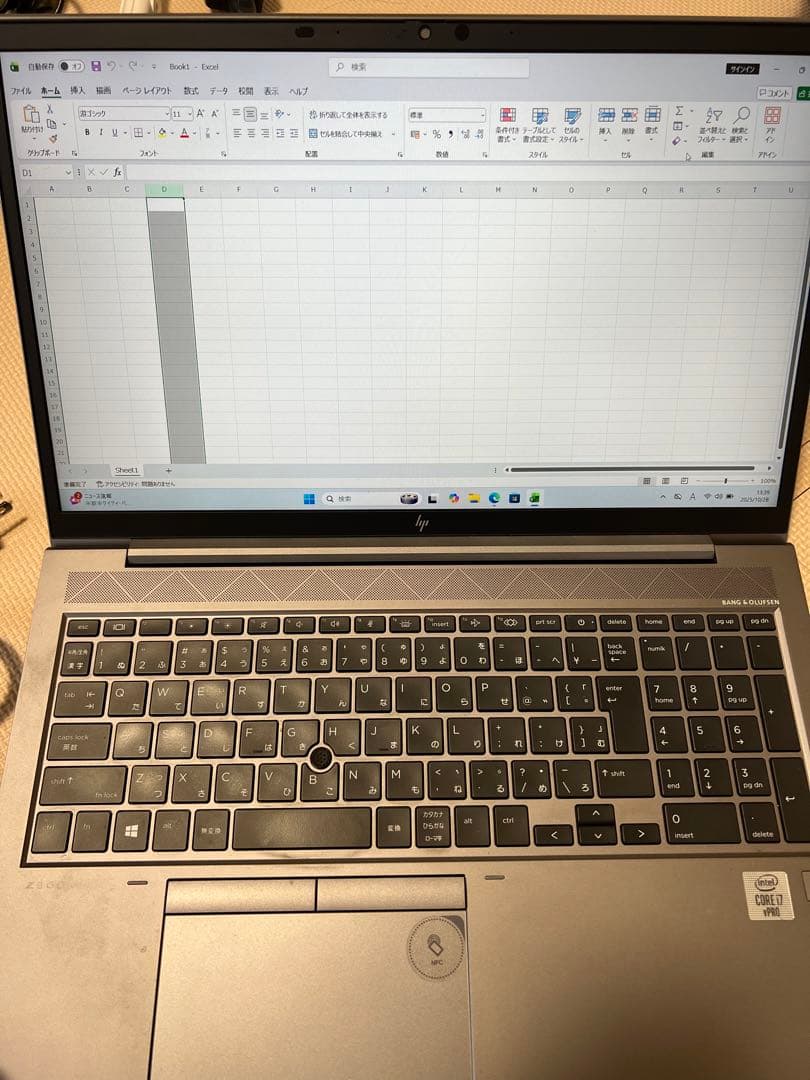 Windowsノート本体 HP ZBook Firefly 15 G7 32/1TB