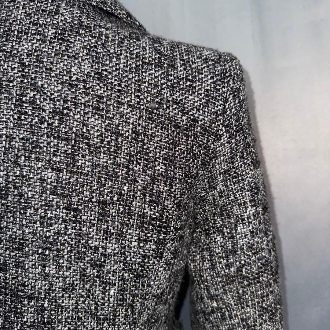 美品　シャネル　CHANEL　ツイード　ジャケット　05A 　サイズ　38 ラメ