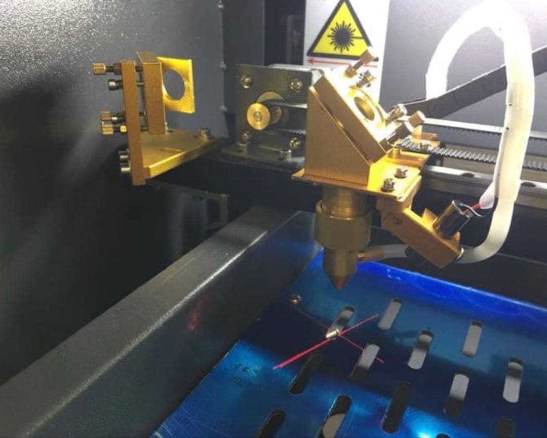 新品未使用 レーザー加工機 レーザー切断機 本体 40w家庭用 付属品フルセット