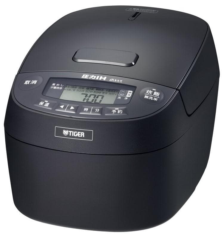 ☆JPV-C100-KG 圧力IH炊飯器 炊きたて タイガー 黒 グロスブラック