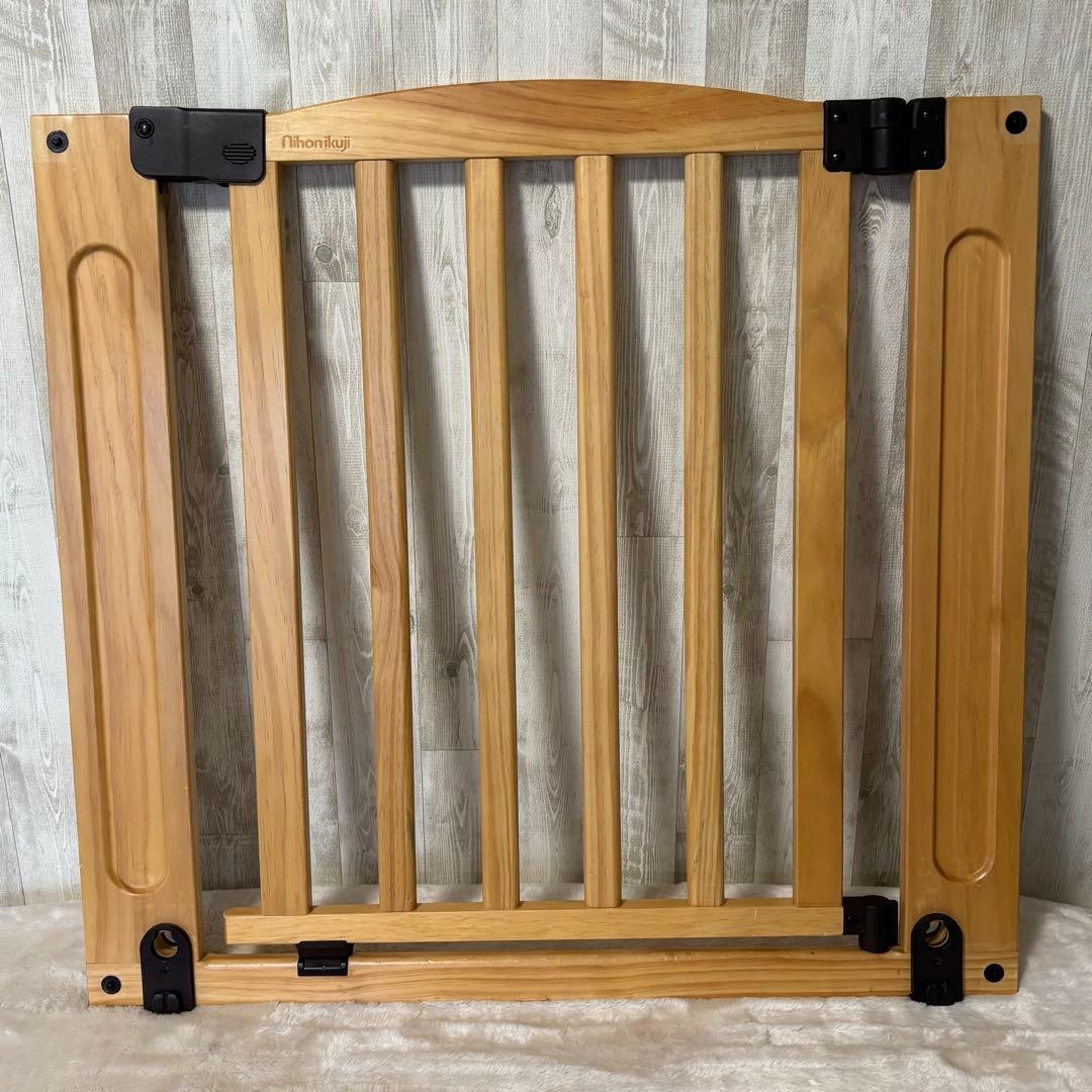 nihonikuji おくだけドアーズ Woody Lサイズ ベビーゲート