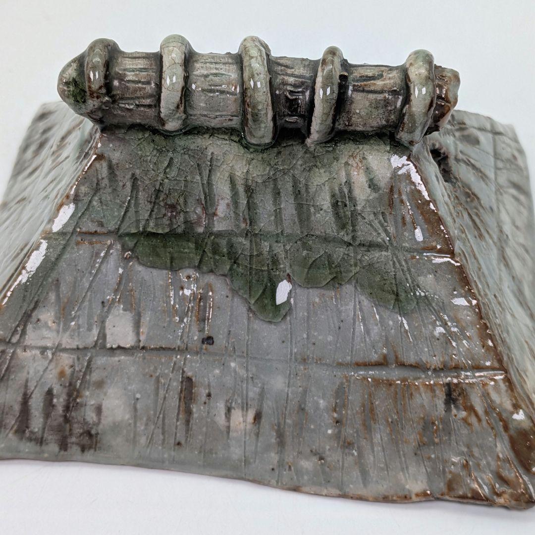 志楽 楽焼 葛屋香炉 合箱 香爐 香道具 お香 茶道具 茶陶 アロマグッズ 在銘