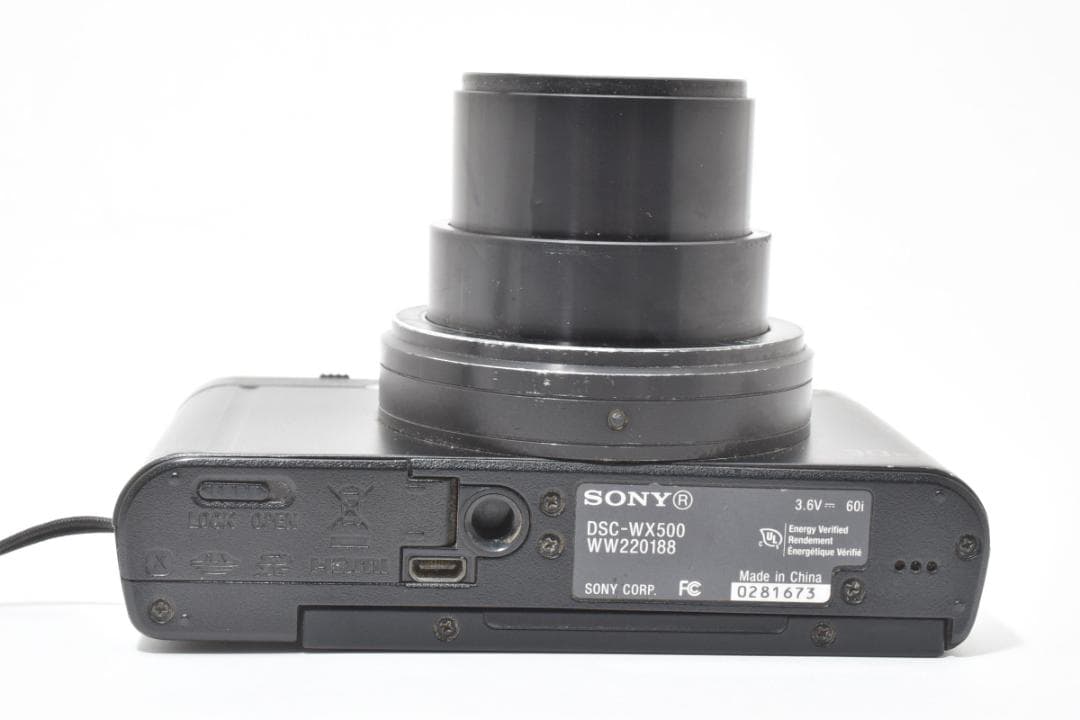 SONY Cyber-shot DSC-WX500 ブラック デジタルカメラ