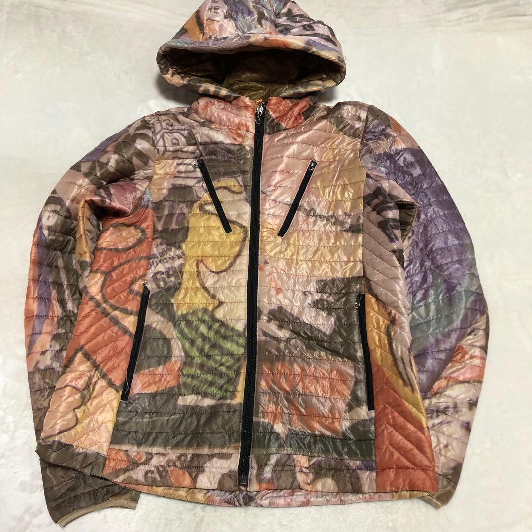 稀少 ノゾミイシグロ アート グラフィック 中綿 ブルゾン グラフィック Y2K