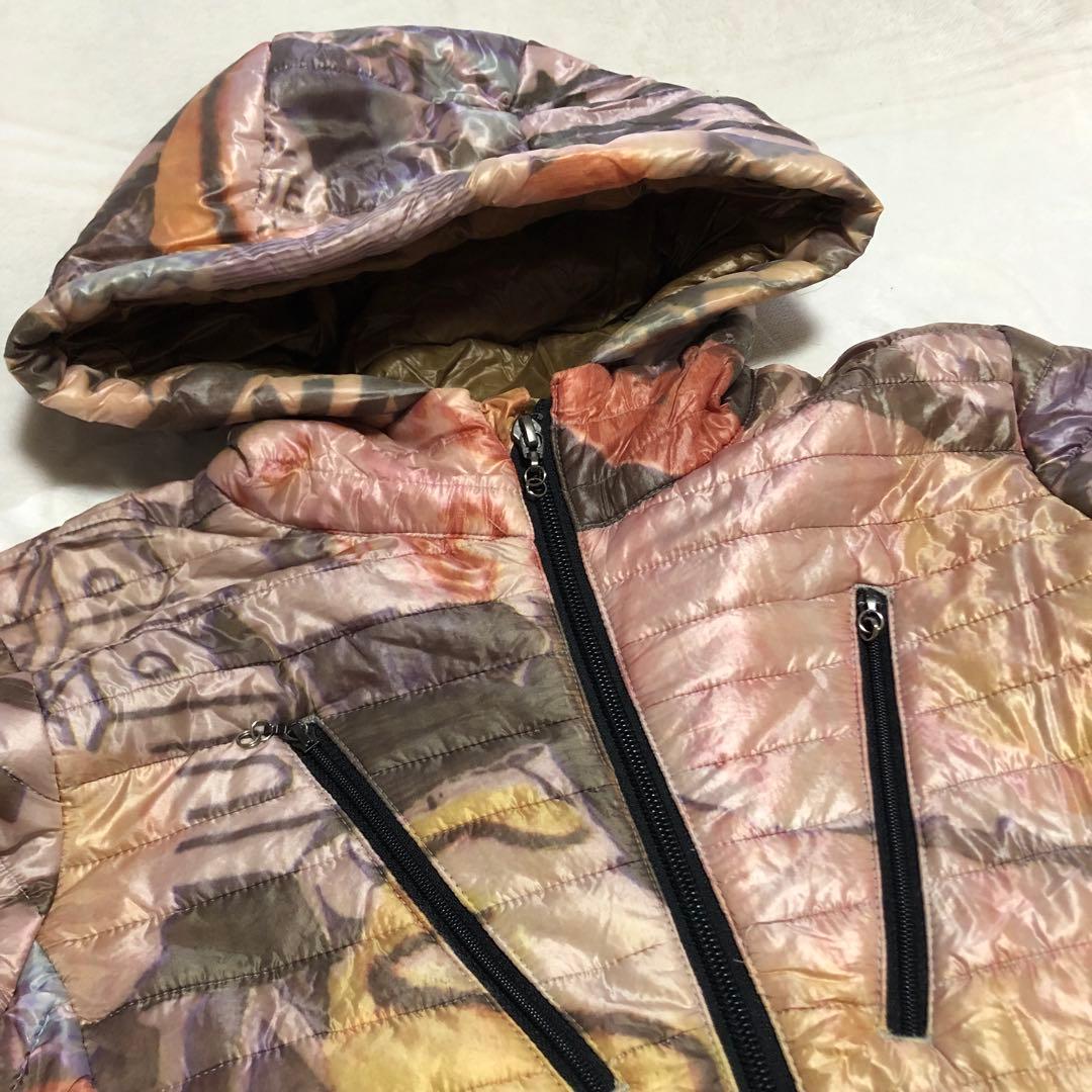 稀少 ノゾミイシグロ アート グラフィック 中綿 ブルゾン グラフィック Y2K